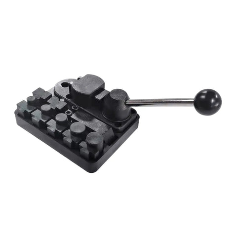 Pro Grade Multi Function Wire Bender Tool for Jewelry Making with long lever and metal base, ideal for precision crafting.