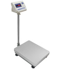 Heavy Duty Digital Floor Scale 242 Lb Platform Weigher with Bright LED Display and RS232C Port for warehouse use.