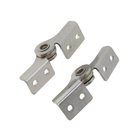 Torque Shaft Hinge Set With Adjustable Damping 2 Pack Small Metal Damper Hinges For Folding Tables Windows Doors Wardrobes Cabinets And Boxes