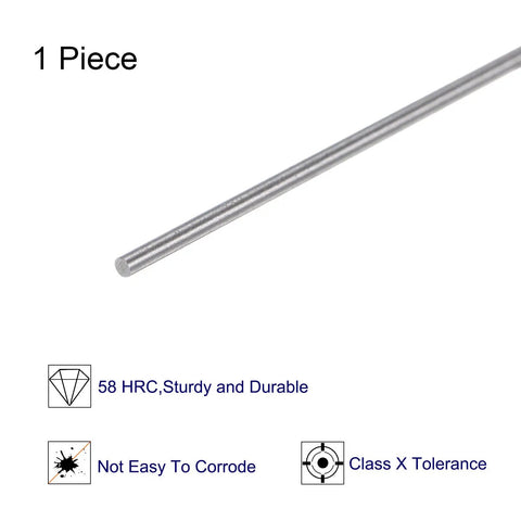 0.5mm Pin Gage Go No Go Plug Gauge 50mm Length Tolerance 0.001mm Bearing Steel GCR15 58 HRC Hardness Clear Markings Pro Grade Precision Tool For Machinists, 1 piece