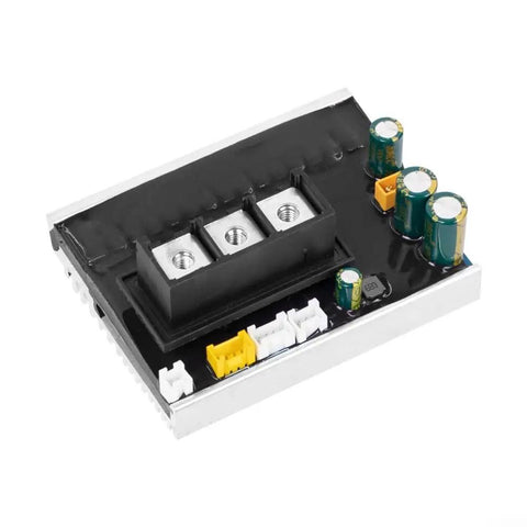 Main Board Controller For F30 And F40 Electric Scooters Replacement Motherboard with rugged metal plastic build, capacitors visible