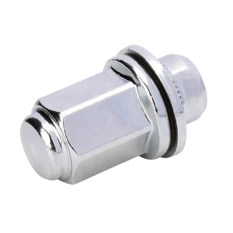 Grab These 12mm X 1.5 Extended Lug nuts for Your Wheel Repair Kit Swap. Fits Perfectly as A Solid Part Number 90942-01058 Replacement For Toyota And Lexus Rims Without Any Drama Or Leaks Today. chrome lug nut with washer