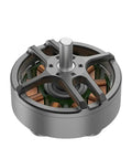 Beefy Tiny Whoop Brushless Motor 1002 19000KV And 22000KV for 75mm FPV drones with visible copper coils, top angle view.