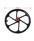 16 Inch Aluminum Alloy Wheel Hub With 16x1.75 Disc Brake Front Rim For F16 Electric Bike Scooter Folding Bicycle Heavy Duty Front Wheel Replacement Easy Install Durable And Ready To Roll