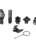 Heavy Duty 6 Pack Manganese Steel Dredger Machine Cutter Heads For 16mm Collet Pipe Cleaning Industrial Grade Tough Wear Resistant Bits Hits Nasty Clogs Like Pros At Homes Or Job Sites Fits Standard Dredging Units Solid Gear Just Fixes It, 6-piece set with removal key
