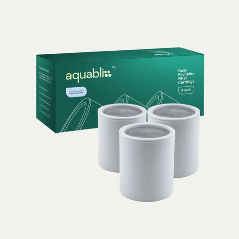 High Output Shower Filter Replacement Cartridge For Universal Fit Reduces Chlorine And Chemicals Restores pH Balance 3 Pack SFC100
