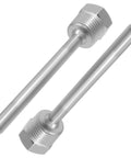 Two Pack 1/2NPT Weldless Thermowell Temperature Sensor in Stainless Steel With Nylon Cable Gland For Homebrew Beer Fermenters