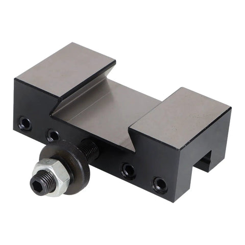 Pro Grade Wedge Type Quick Change Lathe Tool Holder Set with hardened steel construction for mini metal lathes precision cutting.