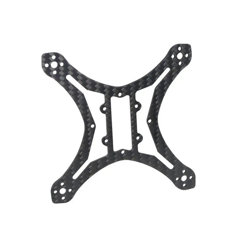 Top view of GLA2.5 2.5 Inch Glass Fiber Racing Drone Frame Kit With 110mm Wheelbase 2.5mm Thick Body Durable Glass Fiber Construction