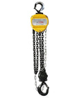 Straight Up Heavy Duty Manual Chain Hoist With 20 Ton Capacity Industrial Rigging Kit featuring durable hook and chains for lifting.