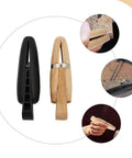 Wooden Ring Clamp Tool Set, 2Pcs Jewelry Wire Clamp For Ring Bending And Polishing, Jeweler Holder And Wood Vise