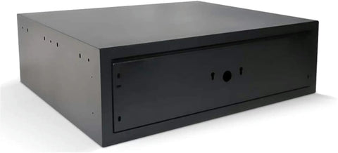 Waterproof Steel Safe With Digital Keypad And USB Backup Power, Heavy Duty Lock Box for Home, Office, and Jewelry, front view