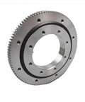 Heavy Duty External Gear Turntable Bearing Rock Solid Slewing Ring Assembly with precision gearing and low friction design.
