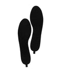 Ultra Thin Sweat And Odor Absorbing Shoe Inserts For Women Size 8-9 Midnight Black 4 Pairs Replaceable Barefoot Liners