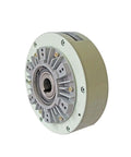 Hollow Shaft Magnetic Particle Brake for Textile Machinery, 6 to 400 Nm Torque, 24V DC Power shown from side view