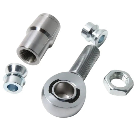 Heavy Duty 7/8 Inch Heim Joint Rod End Kit With 0.875 Threads for custom suspension linkages and tracking arms, includes 2RH 2LH heims.