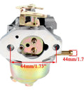 EA190V EA175V Carburetor Replacement for Subaru Robin Pressure Washer Engines with 44mm dimensions and visible brass fittings
