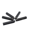 Three Eighths Inch Mini Indexable Lathe Turning Tool Holder Set, Five Piece With AL AR BL BR E Holders And Five TCMT C6 Carbide Inserts