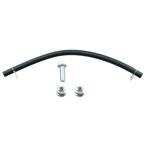 Universal Fuel Tank Replacement For GX160 GX200 GX140 And Predator 212cc Go Kart Engines, fuel line and mounting bolts