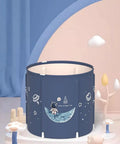 Portable Bathtub For Adults Foldable PVC Spa Soaking Tub For Shower Stall Non Inflatable Hot Ice Bath With Thickened Thermal Foam