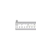 Micro Bearing Washers For Knife Pivots Dope Stainless Steel Universal Folding Knife Pivot Bearings Low Friction Upgrade For Repairs And Custom Builds 0.272 Inch Outer Diameter 0.158 Inch Inner Diameter 0.040 Inch Thick, stainless washer on ruler