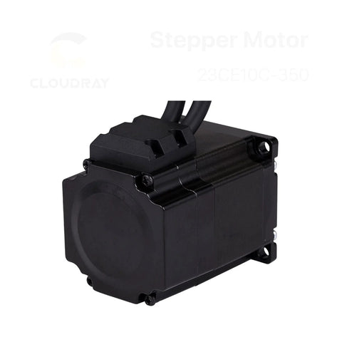 Beefy Torque Stepper Motor With Closed Loop Servo And Encoder For CNC Router Engraving And Milling Machines, black housing