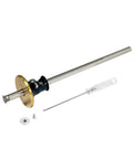 Badass Premium Wheel Marking Gauge For Woodworking Hella Precise Dovetail Scribe Cutter crafted from heavy duty brass aluminum with tools.