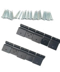 Rock Solid Aluminum RV Door Hinges Complete Replacement Kit For Fifth Wheels And Motorhomes Zero Hassle Setup Heavy Duty including aluminum hinges and fasteners.