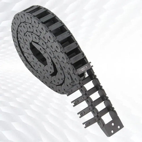 1 Meter Long Drag Chain Cable Carrier Open Type 10x20mm R18 For 3D Printers And CNC Machines With End Connectors