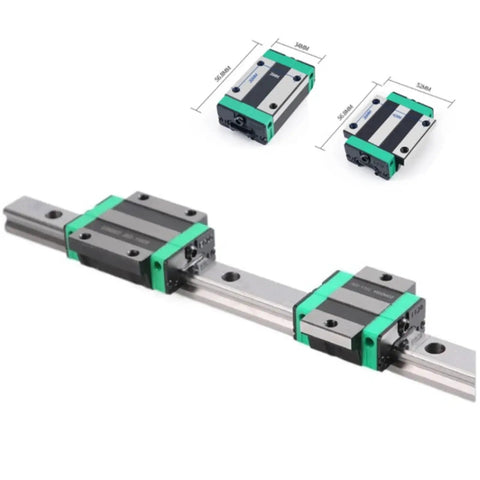 Top Notch Heavy Duty Linear Guide Slide Block Set Blue For Precision Machinery Smooth Glide Rails 15 20 25 30 CA SA Two Column Rolling Bearings Built To Last Track System, blue linear slide block on rail