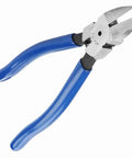 Diagonal Pliers For Cable Cutting And Wire Nipping, Chrome Steel TU 728, Compact Ergonomic Handle, Portable Tool For DIYers, Electricians, And Pros, Smooth Clean Cuts On All Kinds Of Cables, blue handles
