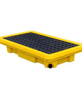 Heavy Duty Plastic Spill Containment Pallet Tray For Oil Drums And Liquids Drain-Proof Deck Concrete-Style Modular Platform Industrial Grade Leak-Proof