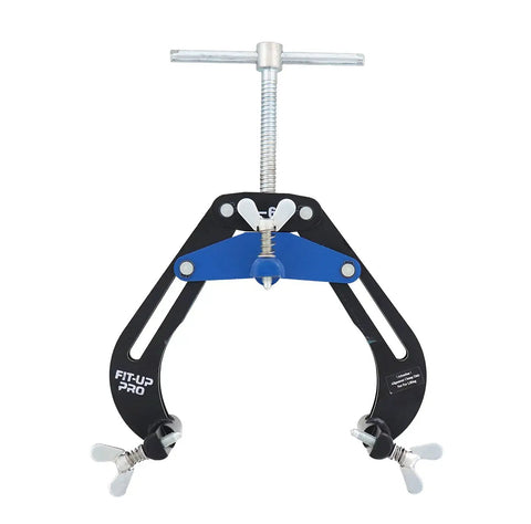 PDQ Pipe Clamp 1221 Medium Fits 2 To 6 Inch Pipe For Fast Pipe Fitting Fit Up And Welding Lightweight Overhead Friendly Tool