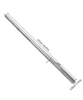 Heavy Duty Bag Closer Rail For Commercial Packaging And Retail Sealing Equipment, Pro Grade Metal Track For Durable Sealer Rails And Replacement Parts In Supermarket Food Bag Ops, 47cm silver metal rail
