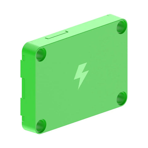 Smooth As Butter 450 Mah Magnetic Snap On Battery Module For AIPI Lite Robot Companion Gear Green compact power bank view.