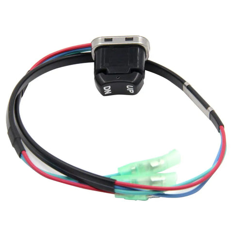 Trim And Tilt Switch Remote Control Assembly For Yamaha Outboard Motors Replacement Direct Plug And Play Easy Install No Wire Splicing Lightweight And Compact Fits 703-82563-02-00 703-82563-01-00 703-82563-02 703-82563-01