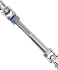 Sturdy Lower Intermediate Steering Shaft With U Joint Coupler, metallic design for 2009-2014 Ford F150, 2007-2014 Expedition.
