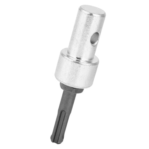 Durable Metal Earth Auger Adapter For Electric Drills Easy Connection To Round Shank Drills Heavy Duty Wear Resistant Connector