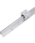 Two Piece 300mm Steel Linear Rail Guide With SBR16 Slide Block For CNC Parts Delivers Smooth Accurate Motion And Easy Installation