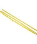 Yellow rim tape from 2 Pack PVC Rim Tape for 26 Inch Mountain Bikes High Elasticity Puncture Proof Inner Tube Protector Rim Strip Shield Prevent Spokes Punctures and Tire Damage.