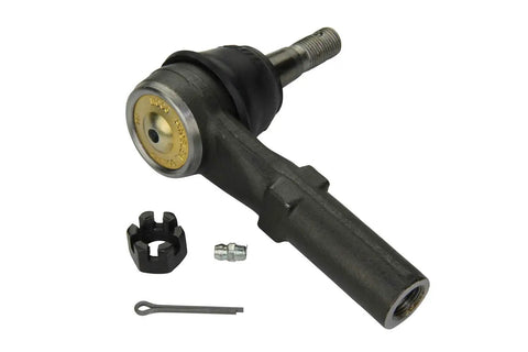 Steering Tie Rod End for 2011 to 2021 Chevy Silverado 2500HD 3500HD and GMC Sierra 2500HD 3500HD, Beefed Up Steering Component for Precise Wheel Alignment, Smooth Handling, and Reliable Road Performance, black steel outer tie rod end with hardware