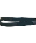 Washer Drive Belt M20.5 M22 Replacement Belt For Front Load And Top Load Washers, Tough Flexible Conveyor Belt Keeps Your Spin Smooth, Cracking Resistant, Easy Install, 1 Piece, black belt close-up