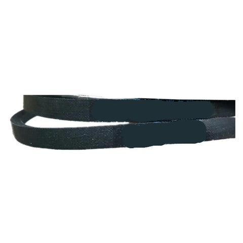 Washer Drive Belt M20.5 M22 Replacement Belt For Front Load And Top Load Washers, Tough Flexible Conveyor Belt Keeps Your Spin Smooth, Cracking Resistant, Easy Install, 1 Piece, black belt close-up
