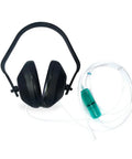 Hydrogen Inhalation Ear Mask Black Comfy Fit For Tinnitus Relief And Wellness Support At Home Use H2 Therapy Accessory