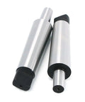 Dude, grab this Awesome Morse Taper Shank Drill Chuck Holder For Your MT1 To 5 Lathe Or Milling Machine Tool Set With Bore Sizes From 10mm To 22mm For Serious Drilling Action And Rock Solid Clamping Power In Any Garage Job Today. Two Morse taper shank drill chuck holders in silver steel.