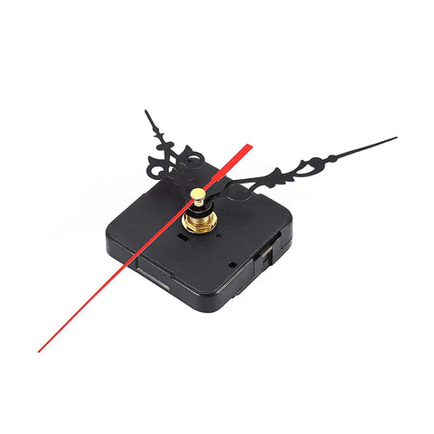 DIY Clock Repair Kit With Multiple Tools For Watchmakers And Hobbyists, Clock Movement Parts Replacement Set, black clock hands