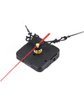 Quartz DIY Wall Clock Movement Mechanism Replacement Kit Battery Operated For Repair And Upgrade Black Finish Ideal For Home Projects