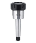 Semme Carbon Steel MTA3 Morse Taper Collet Chuck Holder 26mm for Milling Drilling Lathe Machines, side view showing ER40 design.