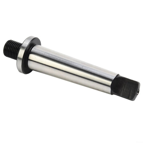 2MT Shank To 1/2-20 Threaded Drill Chuck Arbor For MT2 Morse Taper, steel arbor shown angled