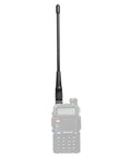 Beefed Up SMA Female Ham Radio Antenna 7.9 Inch Whip For VHF UHF 144 430 MHz With Low VSWR Under 1.5 2.15dBi Gain